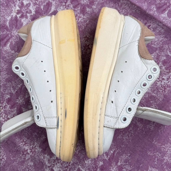 Alexander McQueen White and Beige Sneakers, Women EU 37 (US size 7) - Picture 6 of 11